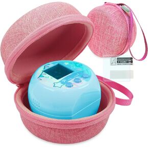 Hard Carrying Case for Punirunes Interactive Digital Toy Virtual Pet, Screen Protector for Punirunes Interactive Digital Toy Virtual Pet Accessories(Case Only) (Pink)