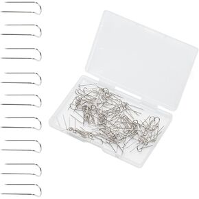 100 Pcs Sewing U Pins, Versatile Blocking Pins for DIY Crafts, Jewelry Making and Home Decor（17mm）