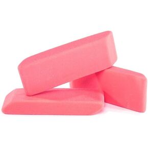 Craft Craft County Pink Pink Erasers للمكتب والمشاريع-3 عبوات