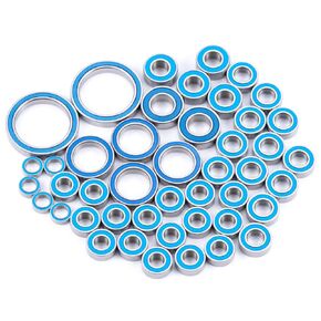 45pcs P6 Steel Rubber محمل مجموعة محمل لـ TRA-XXAS