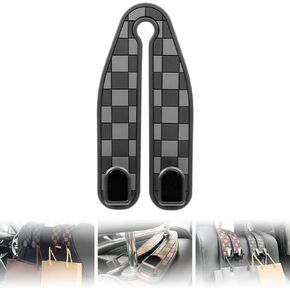 Car Hook for Co-Pilot Glovebox, Universal Vehicle Glove Box Organizer for Umbrella Handbag Coat(Black) in Saudi Arabia