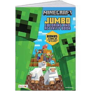 Minecraft Coloring Book | Minecraft Activity & Coloring Book | Mine Craft Jumbo Coloring Books | Minecraft Pixel Art Coloring Book | Video Game Coloring Books | 80 Pages | Officially Licensed
