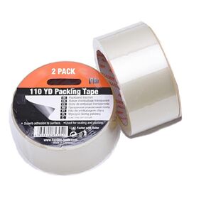Edward Tools Harden Heavy Duty Clear Packing Tape 1.88 Inch x 110 Yard - Industrial Grade Packaging Tape for Shipping, Mailing, Moving - Strong Adhesive Refill Roll for Tape Dispenser or Tape Gun (1)