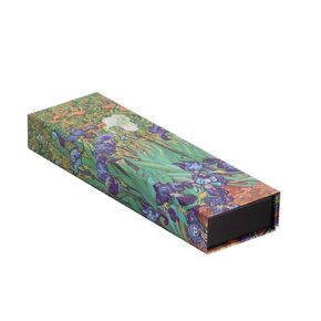 قضية قلم رصاص Van Gogh's Irises ، مجموعة J. Paul Getty Museum من Paperblanks (Irises Van Gogh)
