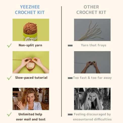 yeezhee crochet kit للمبتدئين المتوسطين والمتقدمين ، مجموعة كاتوشيت كات هات مع دروس فيديو خطوة بخطوة ، مجموعة قبعة للحيوانات الأليفة DIY مع ثقوب الأذن ، هدية الحياكة للأطفال البالغين ، الطيارون in Kuwait