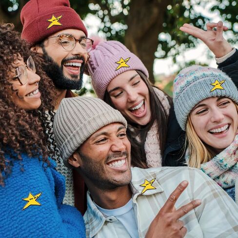 Yinkin 12 Pcs Employee Appreciation Funny Pins Bulk Star Inspirational Meme Enamel Lapel Brooches Your Did It Favors with Cards for Friends Coworkers Staff Team Teachers Students Nurses Volunteers in Saudi Arabia