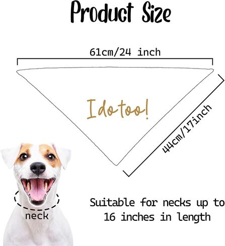 Dog Wedding Engagement Bandana Apparel & Accessories Pet Bandana Scarf Photo Prop My MOM Said yes! Wedding Outfit Funny Engagement Party Decorations Gifts in Saudi Arabia