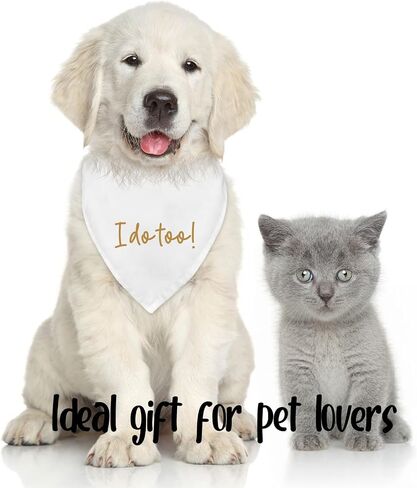 Dog Wedding Engagement Bandana Apparel & Accessories Pet Bandana Scarf Photo Prop My MOM Said yes! Wedding Outfit Funny Engagement Party Decorations Gifts in Saudi Arabia