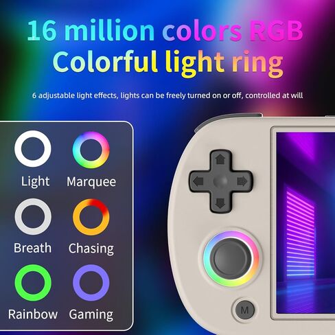 RG40XX H Retro Handheld Game Domes RG40XXH Retro Gaming Console 64 TF CARD MAMS 5000+ CONSOLE GAMING CONSOLE LINUX 64-bit System 4.0 '' IPS Screen WiFi Bluetooth HD and TV Output in Kuwait