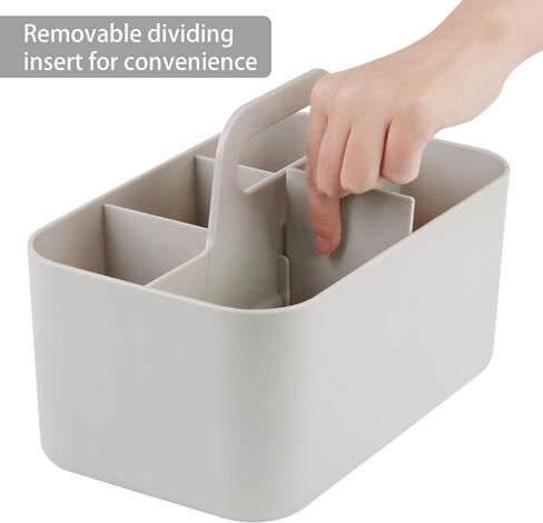 Tiawudi 2 Pack Caddy مع مقبض ، وعلبة بلاستيكية محمولة ، وتخزين للتنظيف ، والاستحمام ، والمكياج ، والفن ، والحرف ، والقرطاسية ، والفصول الدراسية والمكتب ، ومنظم حمل ، in Kuwait