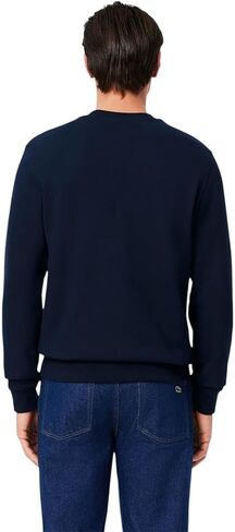 Lacoste Men's Crocodile Print Crew Neck Sweatshirt in Saudi Arabia