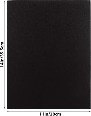 24 Pack 11x14 Inch Black Canvases for Painting Canvas Panels Cotton Canvas Board for Oil Acrylic Painting in Saudi Arabia