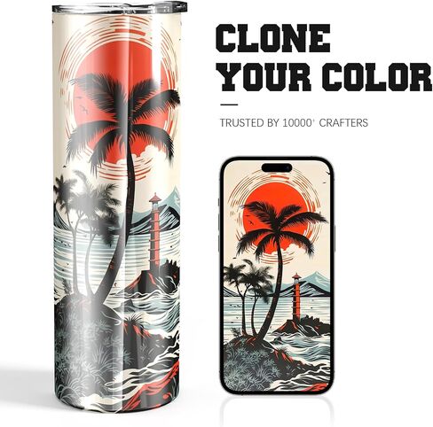 8 Pack 20 oz Sublimation Tumbler Blank, Straight Skinny Tumbler Stainless Steel Insulated Sublimation Tumblers Polymer Coating, with Individual Box, Metal Straws, Lids, DIY, Crafte in Saudi Arabia