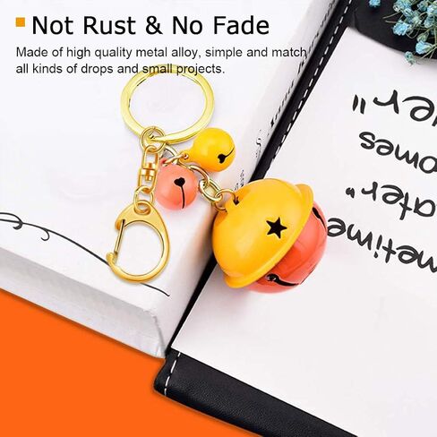 Roctee 50 Pcs Key Clasps Kit Metallic Black, Swivel Keychain Clip Lanyard Snap Hook, Lobster Claw Clasp Key Chain for DIY Crafts in Kuwait