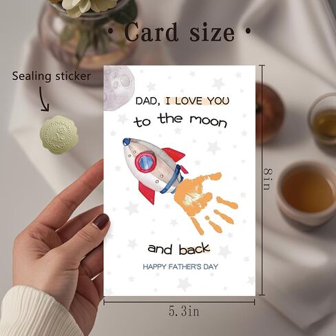 Funny Father's Day Card for Dad, Happy Fathers Day Gift Cards from Daughter Son Kids, Father's Day Gift in Saudi Arabia