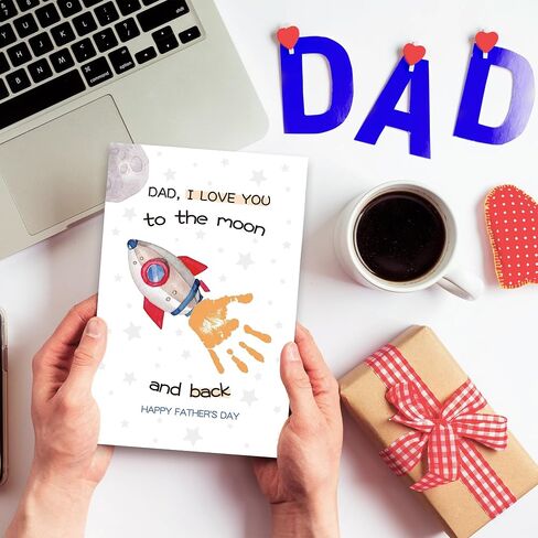 Funny Father's Day Card for Dad, Happy Fathers Day Gift Cards from Daughter Son Kids, Father's Day Gift in Saudi Arabia