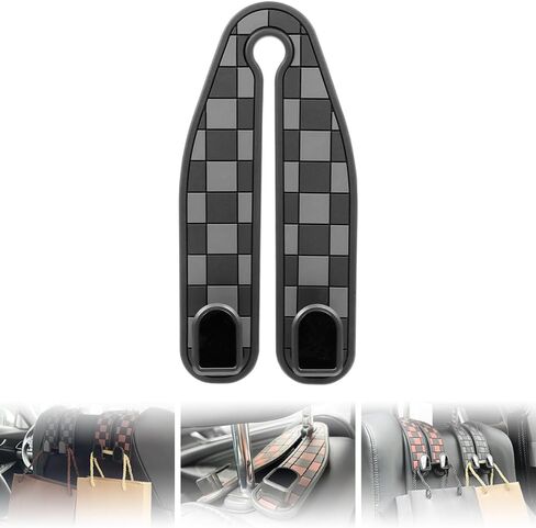 Car Hook for Co-Pilot Glovebox, Universal Vehicle Glove Box Organizer for Umbrella Handbag Coat(Black) in Saudi Arabia
