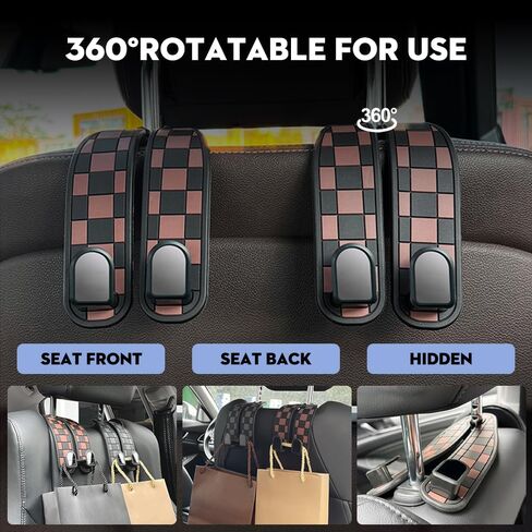 Car Hook for Co-Pilot Glovebox, Universal Vehicle Glove Box Organizer for Umbrella Handbag Coat(Black) in Saudi Arabia