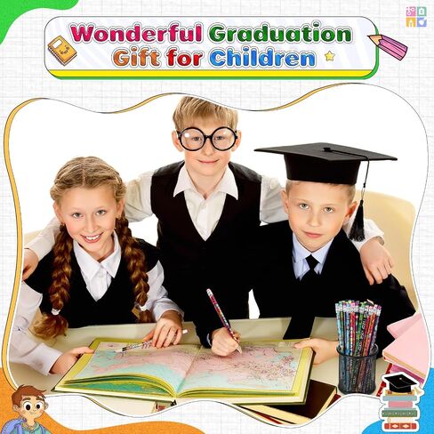 Sabary 36 Pcs Graduation Pencil Bulk Assorted Pencils with Eraser Inspirational Motivational Graduation Party Favor Gift for Student Teacher School Office Supplies(Happy Graduations Congrats) in Saudi Arabia