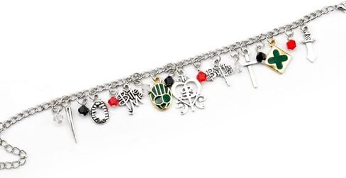 Blingsoul Disc Charm Bracelets for Womens - Outlendr Merchandise Adjustable Bracelet Jewelry for Women in Saudi Arabia