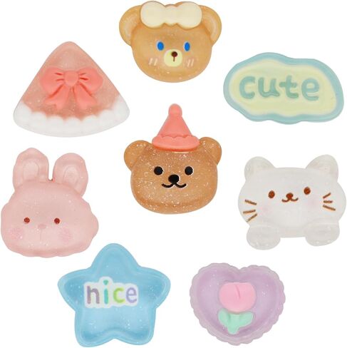 Dotit Binder Charms, Cute Charms Holey Binder Notebook | Dotit (Cute Animal) in Saudi Arabia