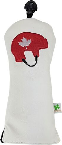 Foretra - Limited Edition Hockey Helmet Canada Hybrid Headcover - Tour Quality Golf Club Cover - Style and Customize Your Golf Bag in Kuwait