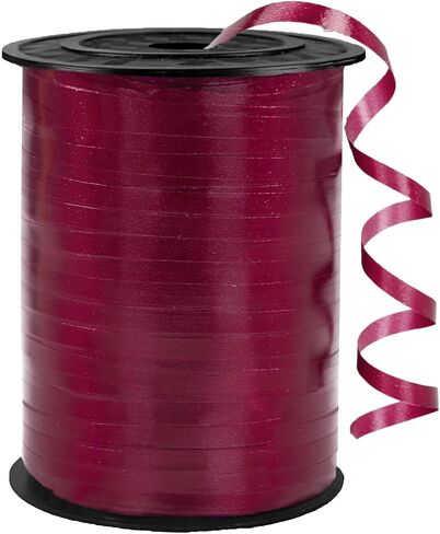 Premium Burgundy Curling Ribbon, 1/5" Wide x 500 Yards,for Gift Wrapping Balloon Ribbon, Balloon String, for Party Birthday Wedding Decoration, Art Crafts, Florist Flower in Saudi Arabia