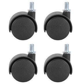 Chair Caster, 4Pcs 1.5in Universal Caster Wheel 360 Degree Rotatable for Office Chair for Home Furniture