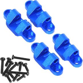 Aluminum Lower Shock Mount for Losi 1/18 Mini LMT 4X4 Brushed Monster Truck，Replacement for Losi - LOS211044 Upgrade Part Suspension Mounting Set for Losi-LOS01026 1/18 Mini LMT Monster (Green)