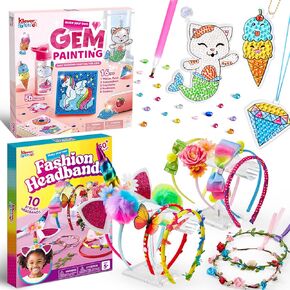 Klever Kits Gem Art Art و Matcel Making Kits for Kits Art & Craft Gifts