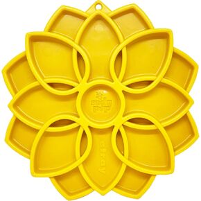 Sodapup Mandala Etray-صينية مغذية بطيئة متينة مصنوعة في الولايات المتحدة الأمريكية من مواد غير سامة ، آمنة للحيوانات الأليفة ، مواد آمنة للأغذية للتحفيز العقلي ، التهدئة ، تجنب التغذية ، الأكل البطيء ، الهضم الصحي والمزيد