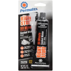 Permatex 99070 The Right Stuff Gasket Maker, 5 oz. - 2 Pack with Caulking Gun