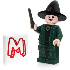 LEGO 2018 Harry Potter Minifigure - البروفيسور مينيرفا ماكغوناجال (مع عصا سوداء) 75954