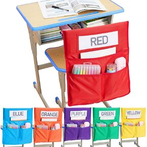 Chairback Buddy Pocket Chart, Chairback Buddy Pocket Chair Pockets for Classroom with 3 Pockets and 1 Student Name Tag, Chair Pockets Organizer in Kuwait