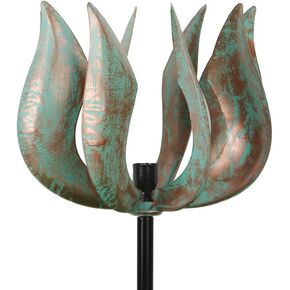 Viveta Wind Spinners في الهواء الطلق - 360 درجة دوار الدوار الدوار للرياح - منحوتات الرياح المعدنية والغزل لحديقة الفناء في الهواء الطلق حديقة
