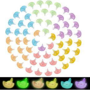 Ccinee 60pcs ميني راتنج ميني راتنج راي راي مصغرة أشكال أشعة مانت