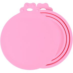 2 عبوات أغطية الحيوانات الأليفة Can Lids و Cute Food's Safe BPA Free and Dishwasher Safe ، يمكن أن يغطي أكثر الكلاب ذات الحجم القياسي والقطط المعلبة