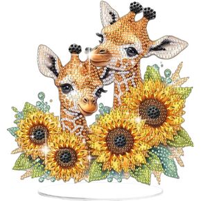 Bowetile Dolphin Diamond Art Desktop Ornaments Kits for Adults Beginners, 5D Special Shape Diamond Art Painting Animals Tabletop Ornaments, Crystal Gem Art Painting for Home Table Decor Crafts Gift in Kuwait