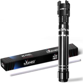 Light Saber V7 RGB 2.0 Lunar, Infitnity Colors Last Generation Soundboard SB-V7 2.0 3W Premium Speaker, for Dueling, Smooth Swing 2.0, Multiple Sound and Light Effects