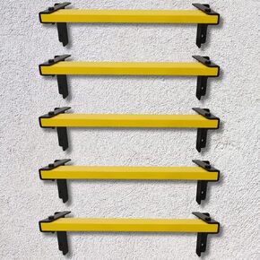 ISOP Wall Rungs 10 | Wall Climbing Rungs | Non-Slip Rungs for Concrete Wall | Durable Ladder for House Tank or Well | Stainless Rustproof Fireproof & Sturdy | Bearing Weight 670 LB
