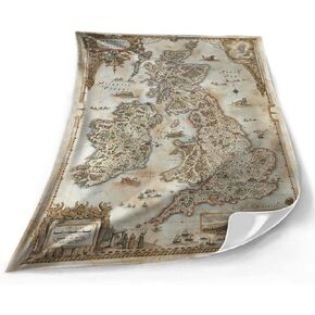 Free League Publishing Vaesen: Mythic Britain & Ireland Maps & Handouts - RPG Accessories, Nordic Horror Roleplaying