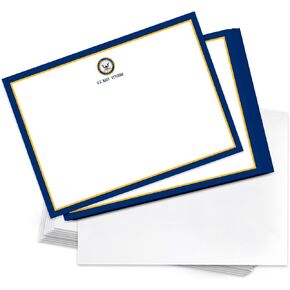 Desert Cactus United States Navy US 10 Pack Notecards Cardstock Cardstock تشمل حفلات الأظرف Memo Party شكرًا لك (Notecard Design 7)