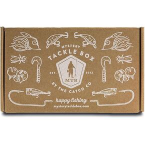 Catch Co Mystery Tackle Box Inshore Saltwater Fishing Kit | Redfish | Striped Bass| Snook | Speckled Trout | Flounder