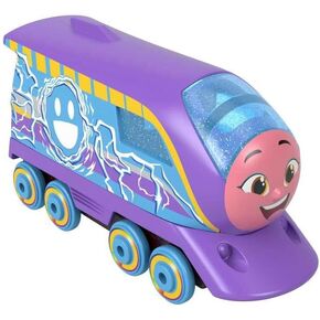 فيشر برايس توماس والأصدقاء Kana Toy Train ، مغيرون الألوان ، يدفعون على طول محرك Diecast