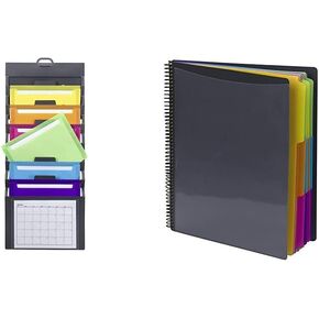 Smead Cascading Wall Organizer (92060) و Smead Project Organizer (89206) حزمة
