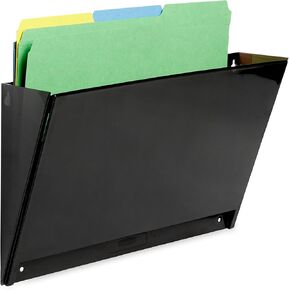 Rubbermaid الكلاسيكي المليء بالملف المحمولة على الجدار ، رسالة ، دخان (L16903)