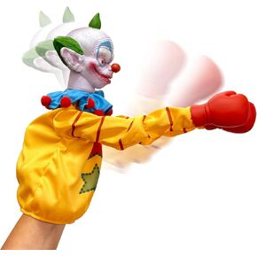 Horror Reachers Killer Klowns from Outer Space Shorty 13-Inch Boxing Puppet Toy | Retro '80s Horror Movie Collectibles