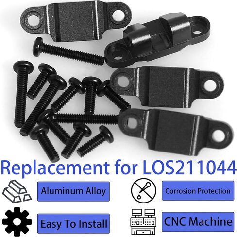Aluminum Lower Shock Mount for Losi 1/18 Mini LMT 4X4 Brushed Monster Truck，Replacement for Losi - LOS211044 Upgrade Part Suspension Mounting Set for Losi-LOS01026 1/18 Mini LMT Monster (Green) in Saudi Arabia
