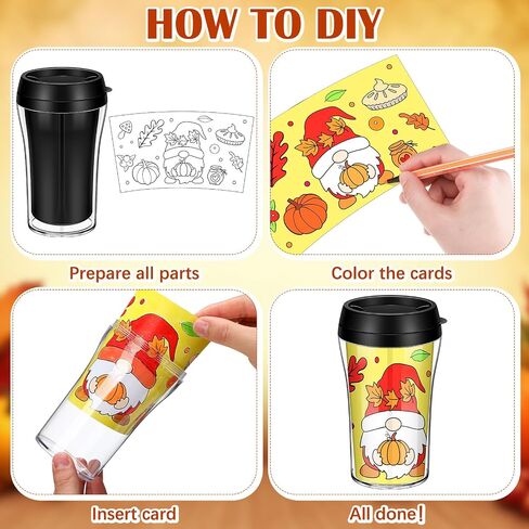 مجموعة من 12 عيد الأب DIY ملون أكوابك الخاصة 10 أوقية تلوين أكواب تلوين أكواب البلاستيك الخاصة بك للبالغين حفلات الحفلات الفصول الدراسية الأنشطة المنزلية الأب الهدايا الأب in Kuwait