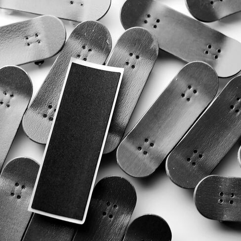 ألواح التزلج على Fingerboards Pro (NW9.0 Kickflip Deck 98mmx34mm 5 طبقة اللون من Maple Wooden Wooden)+(NW Prince 34mm Trucks)+(NW II Logo Wheels) (Fance) in Kuwait